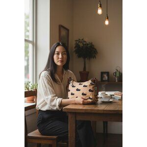 Vintage Dooney & Bourke Canvas Shoulder Bag - Never Used